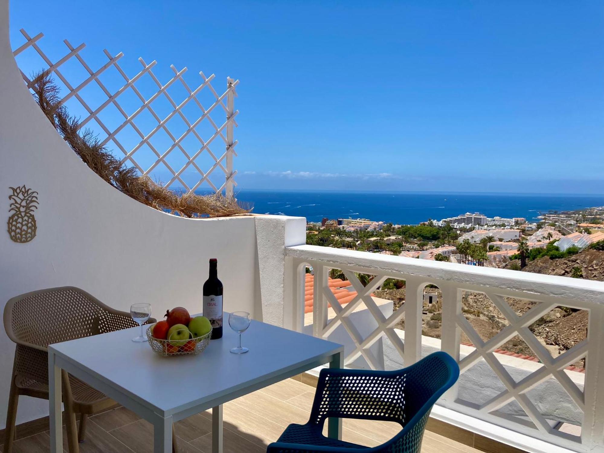Costa Adeje - Modern Apartment With Terrace Views Of Ocean & Sunset Zewnętrze zdjęcie